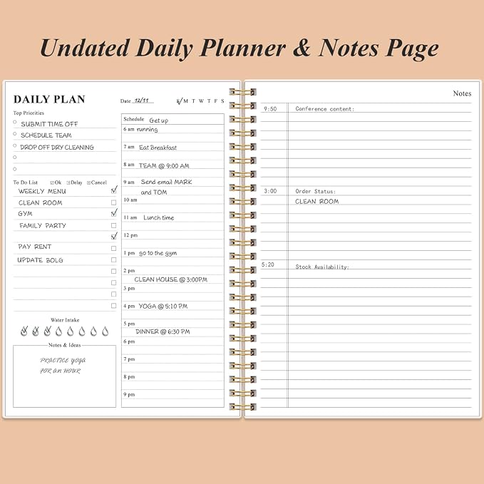 Daily Planner Undated - Image 3