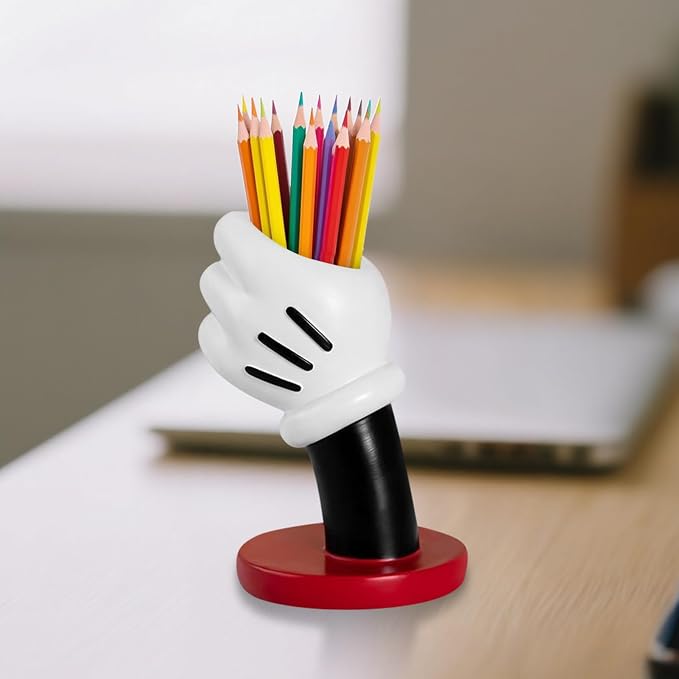 Cute Pen and Pencil Holder for Desk, Kids Small Desktop Organizer Cup, Funny - Image 7