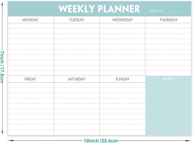 Weekly Planner Notepad - Image 5