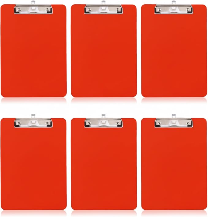 TFDLCG zm 6 PCS Clipboards Bulk Nurse Clipboard by TFDLCGzm