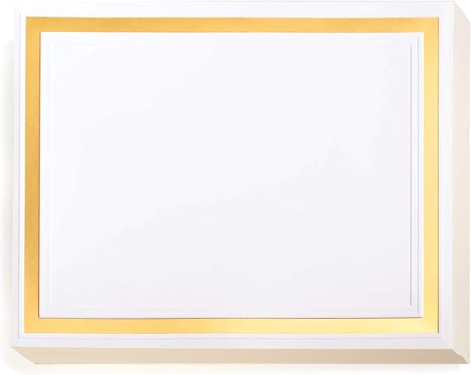 PaperDirect Pristine Specialty Certificates, 50 Sheets of 38lb White Paper by PaperDirect