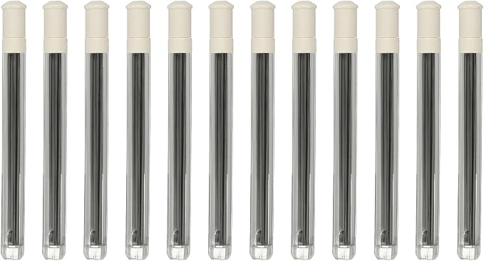 PATIKIL 240Pcs 2B Mechanical Pencil Lead, 0.5mm Black Lead Refill Break by PATIKIL