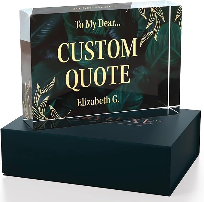 Custom Acrylic Sign Personalized, Custom Desk Name Plate, 18 Styles, - Image 3