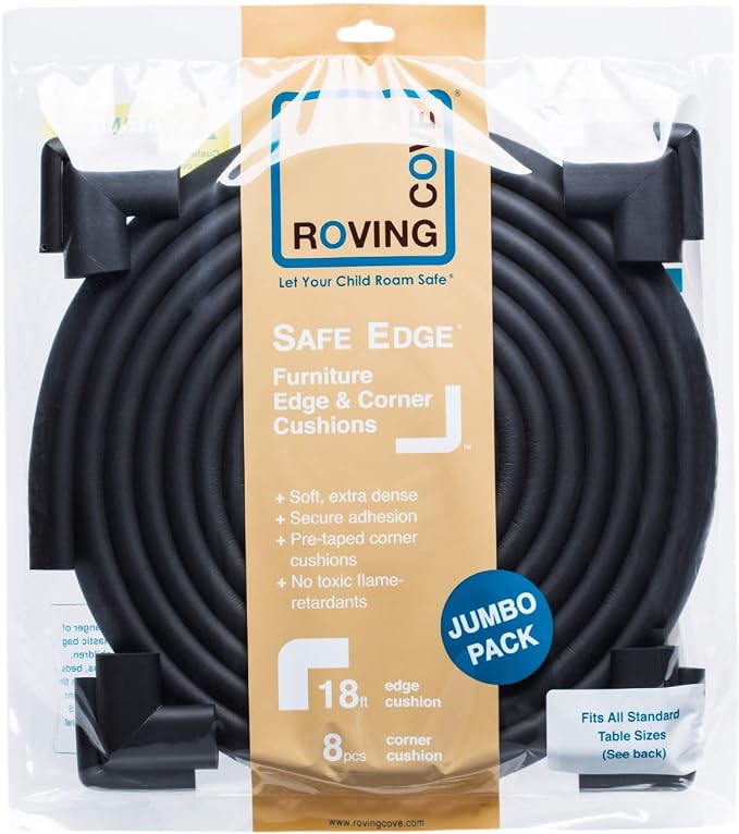 Roving Cove HeftyFit Edge Corner Protector Baby Proofing, Heavy-Duty, Soft NBR - Image 8