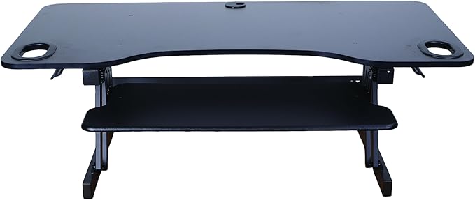 Rocelco 45" Height Adjustable Standing Desk Converter - Image 5