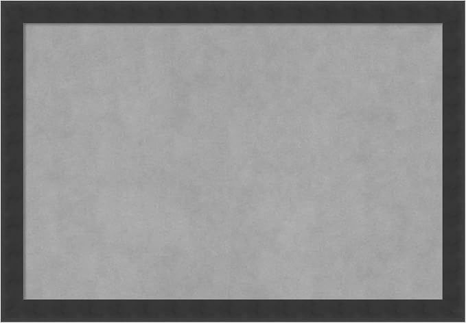 Amanti Art Black Framed Magnetic Board 18x26 Medium Vision Board by AmantiArt