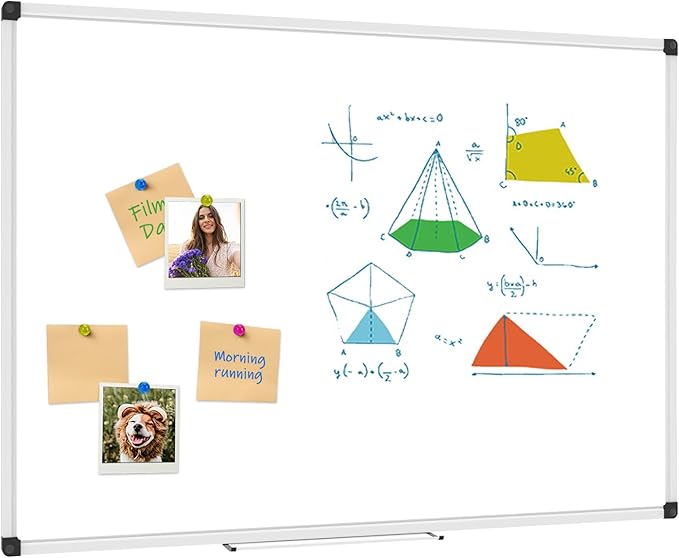 XBoard Large Magnetic Whiteboard 60 x 40 Inch, Dry Erase Board - Image 2