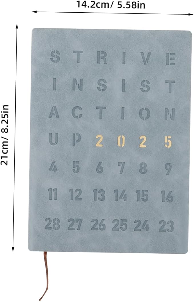 GALPADA Fitness Journal Notebook 2025 Delicate Planner Workout Tracking Sturdy - Image 2
