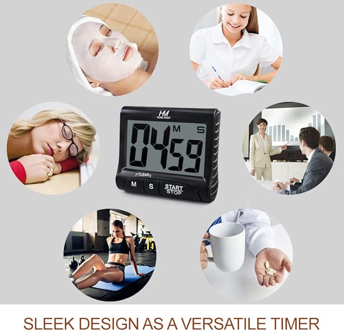 HOME MOST 3" Large Display Kitchen Timer - Image 5