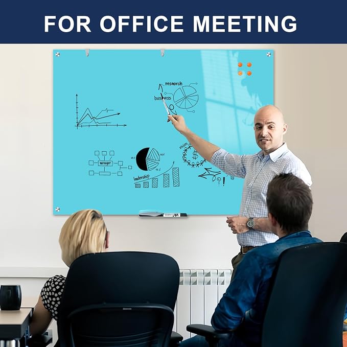 TSJ OFFICE Glass Dry-Erase Board - Image 8