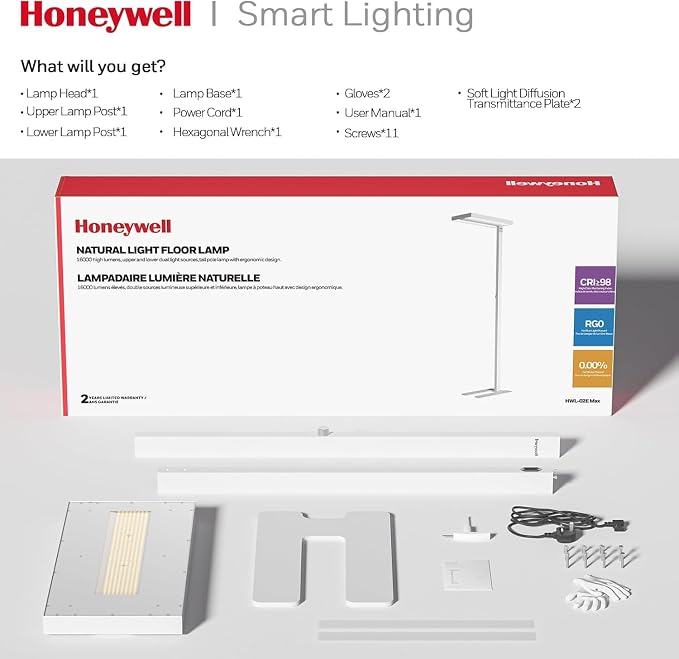 Honeywell 155W LED Floor Lamp - Image 10