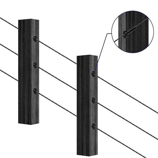 RiaYer 50 Pack 30 Degree Angle Protective Sleeves, T316 Marine Grade Cable - Image 5