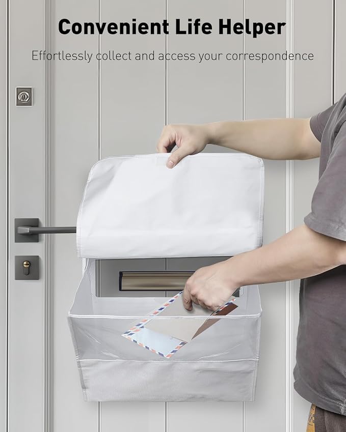 Uniclife White Mail Slot Catcher - Image 7