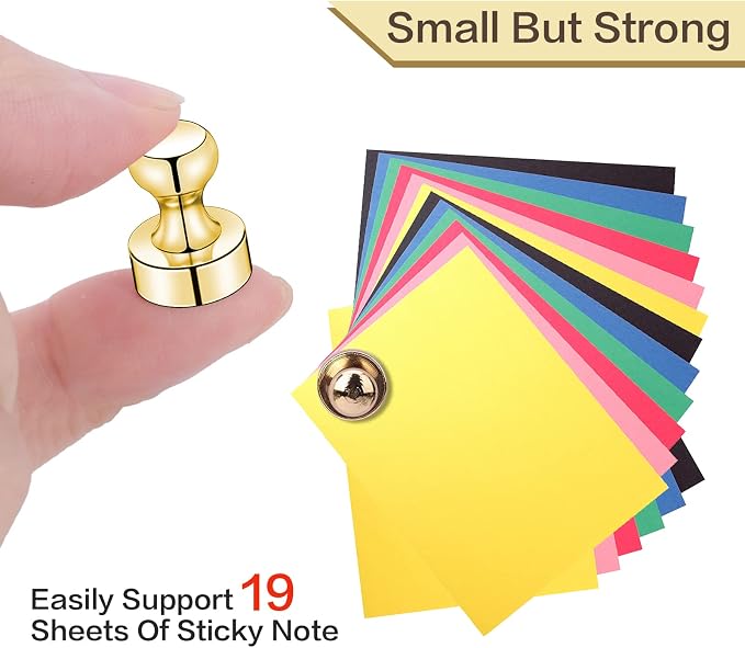 LOVIMAG Fridge Magnets 20Pcs Refrigerator Whiteboard Small Strong Magnet - Image 4