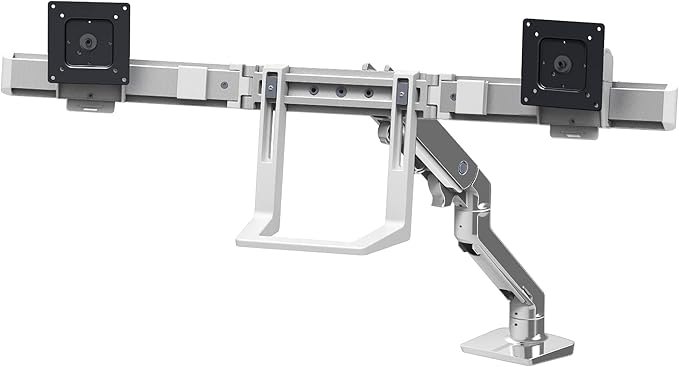 Ergotron – HX Dual Monitor Arm, VESA Desk Mount – - Image 2