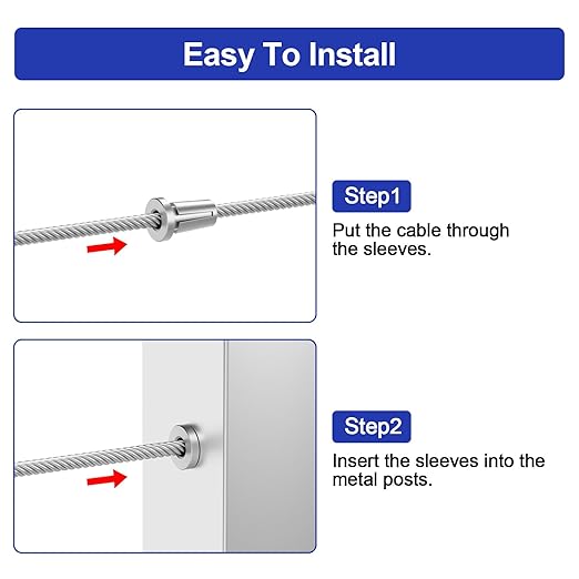 BLIKA Upgraded 100 Pack Stainless Steel Protector Sleeves - Image 4