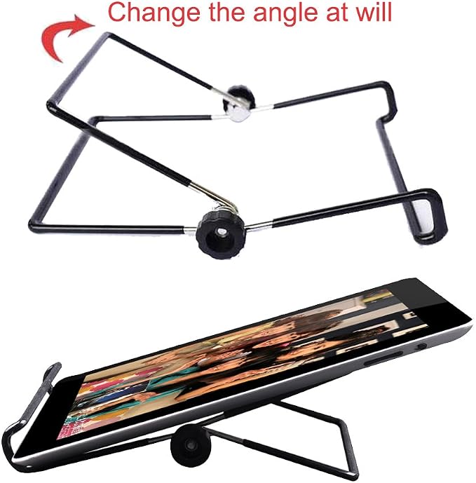 MOACC Tablet Holder Stand, Universal Multi-Angle Non-Slip Adjustable Holder - Image 3