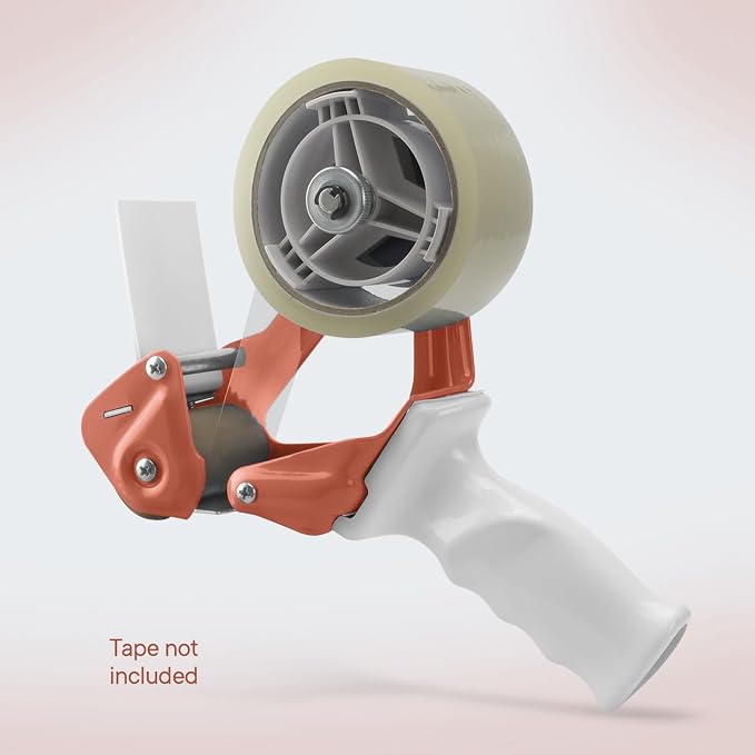TAPEWELL Heavy Duty Metal Frame 3 Inch Wide Packing Tape Dispenser Gun - Image 4
