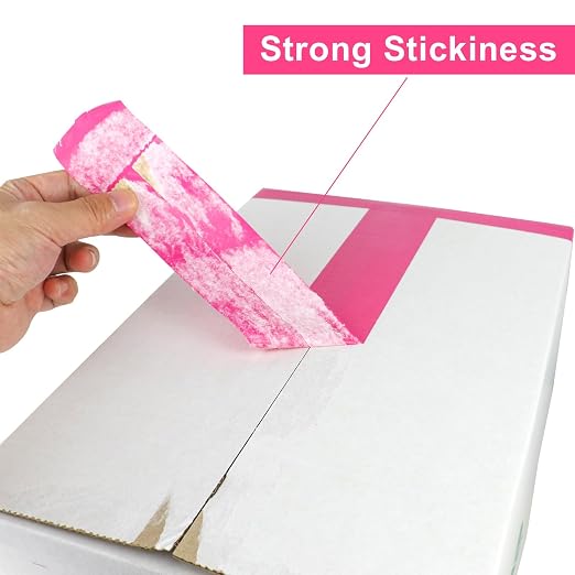 BOMEI PACK Heavy Duty 6 Rolls Colored Moving Tape - Image 6