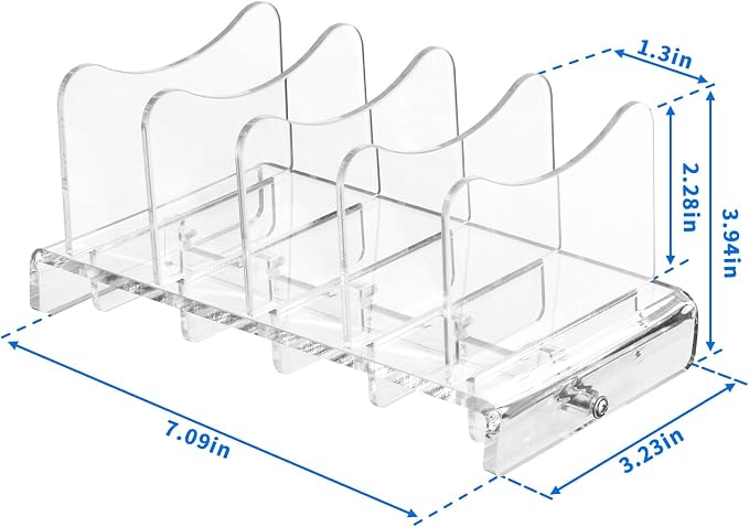 CaSZLUTION Acrylic Multi Device Organizer Stand Base - Image 3