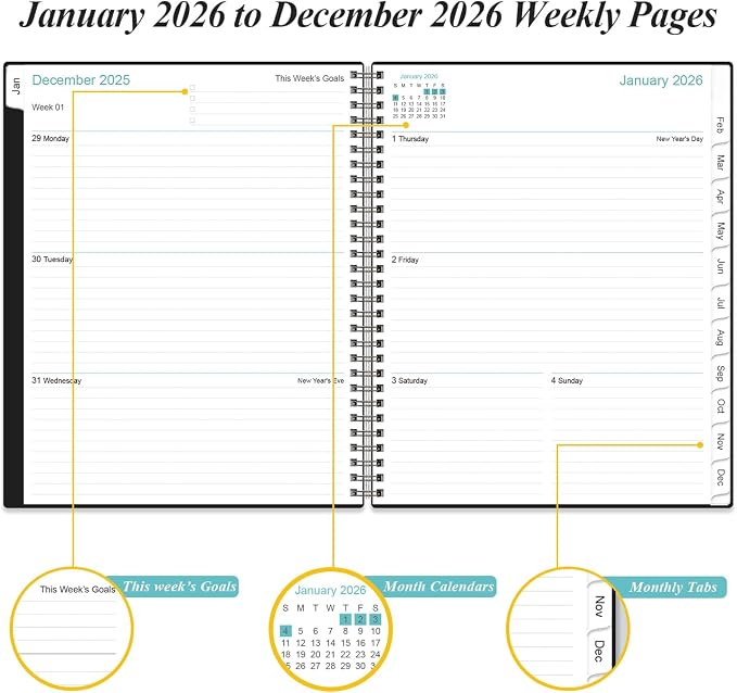 2026 Planner - Planner 2026 from January 2026 to December 2026 - Image 3