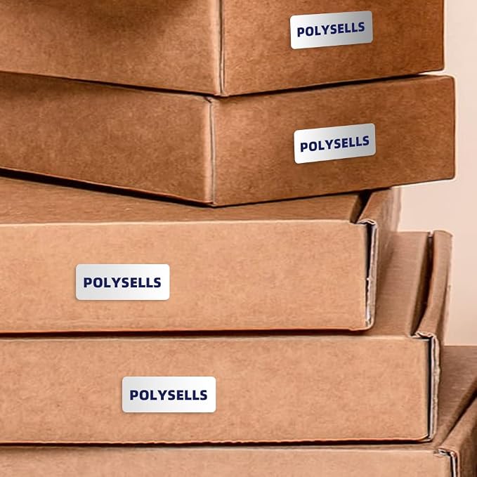 POLYSELLS 1" x2-5/8 Self Adhesive Address Labels, 30UP Blank Shipping Labels - Image 7