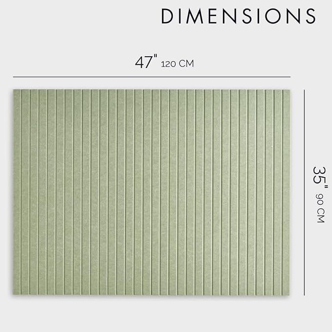 VIVELDA Large Bulletin Board 48"x36" - Image 5