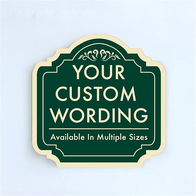 Custom Metal Signs, Personalized Aluminum by SpeedyOrders