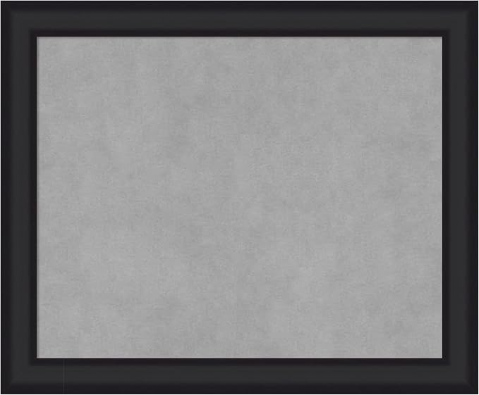 Amanti Art Black Framed Magnetic Board 19x23 Small Vision Board by AmantiArt