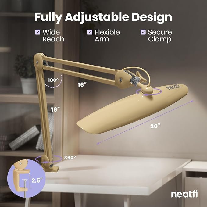 Neatfi XL 2, 200 Lumens LED Desk Lamp - Image 7