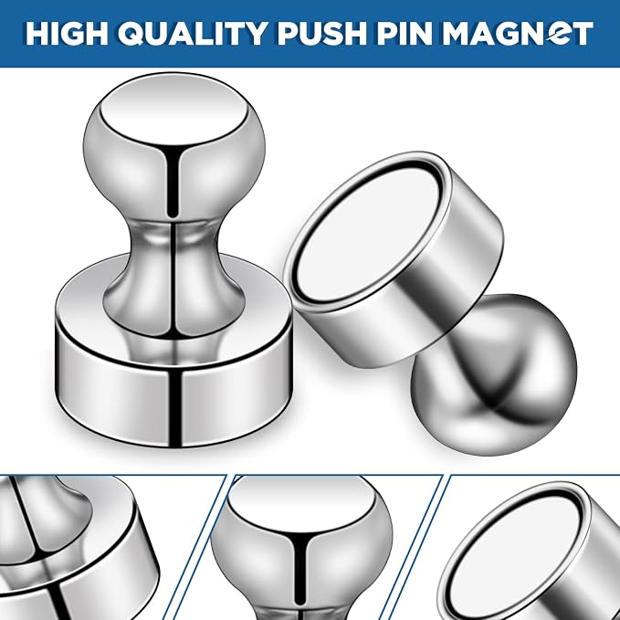 LOVIMAG Fridge Magnets 30Pcs Refrigerator Whiteboard Small Strong Magnet - Image 5