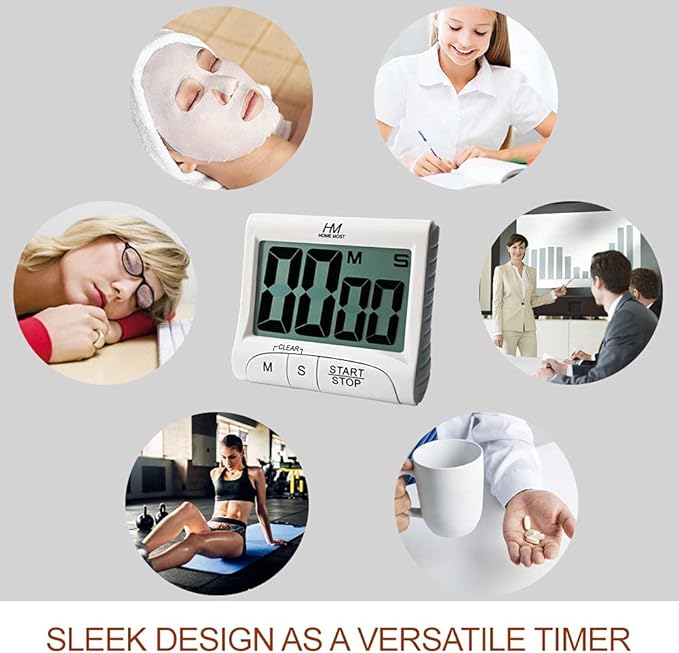 HOME MOST 2-Pack Large Display Kitchen Timer - Image 5