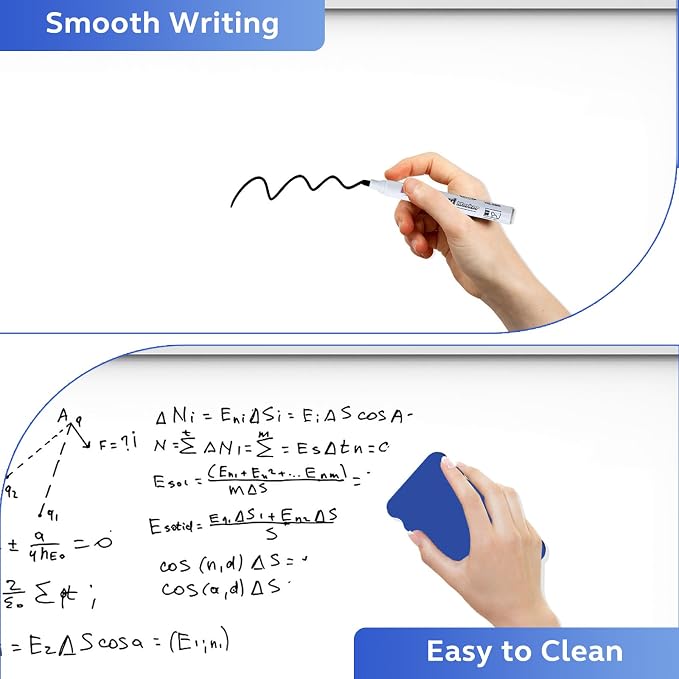 Rolling Whiteboard on Wheels, Double-Sided Magnetic Dry Erase Board - Image 5