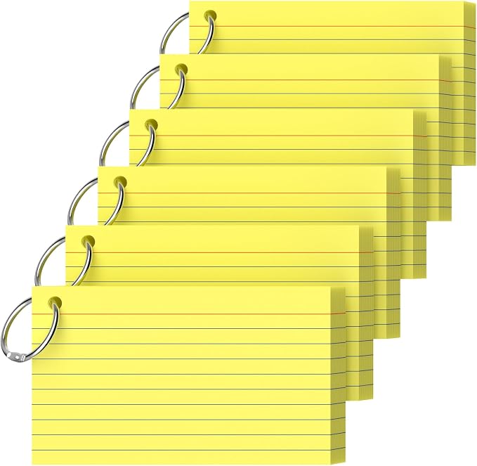Ciphyfee Index Cards 3x5 Inch by Ciphyfee