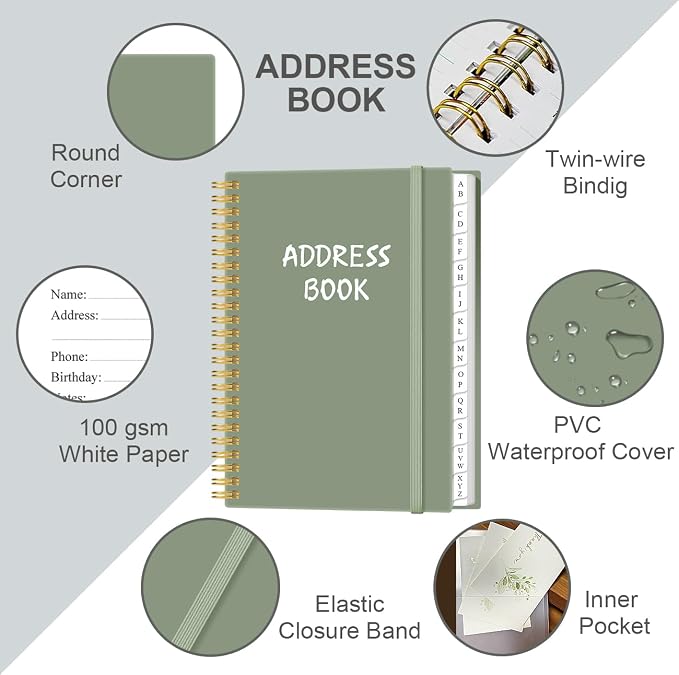 Address Book with Alphabetical Tabs - Image 2