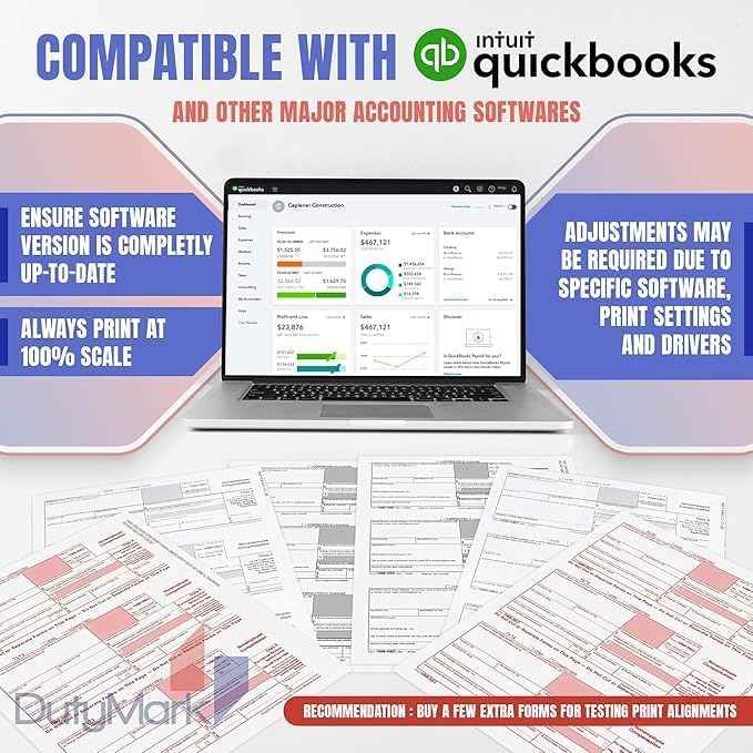 W2 Forms Blank 3 Up Tax Forms 2025, W2 Perforated Paper With Back Instructions For 50 Employees,Works with Laser or Inkjet Printers | Great for QuickBooks and Accounting Software