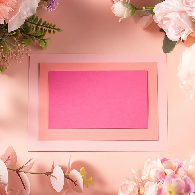 50 Sheets Colored Cardstock Paper 5 Colors, 250 GSM Heavy Card Stock - Image 7