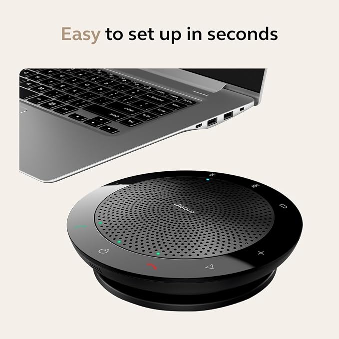 Jabra Speak 510 Portable, USB or Wireless Bluetooth Speaker - Image 4
