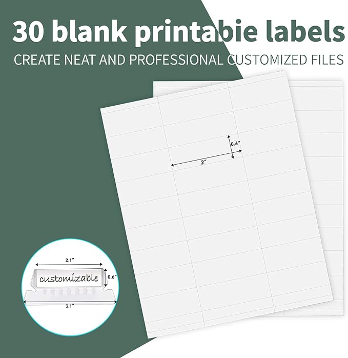 HERKKA Extra Capacity Hanging File Folders, 30 Pack Reinforced Legal Size - Image 6