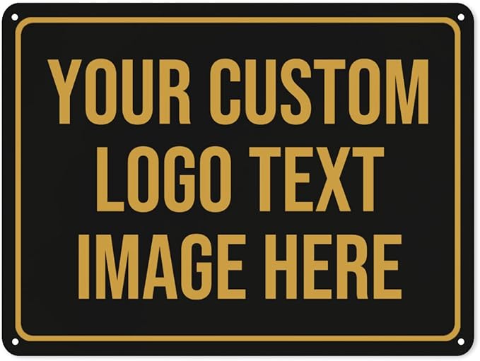 Custom Signs Outdoor Metal Sign Personalized Signs Custom Matal Sign Make Your by Tmqytuox