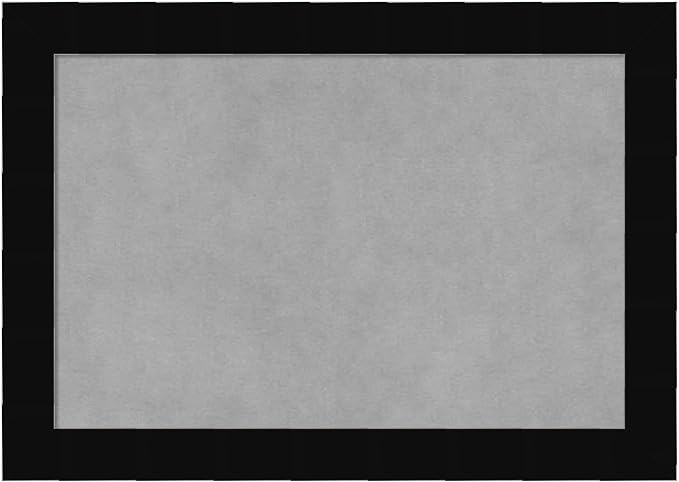 Amanti Art Black Framed Magnetic Board 15x21 Small Vision Board by AmantiArt