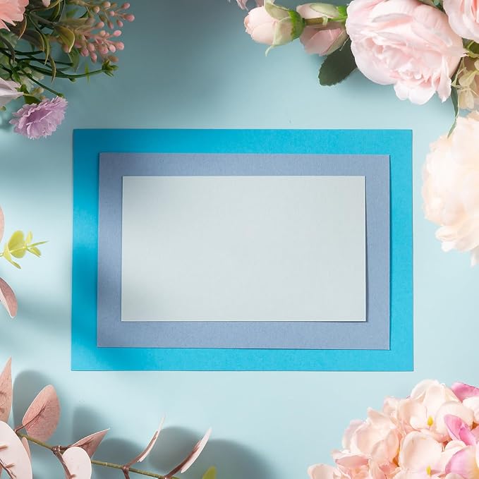 50 Sheets 4x6 Colored Cardstock Paper 5 Colors Blank Flash Cards, 250 GSM Heavy - Image 7