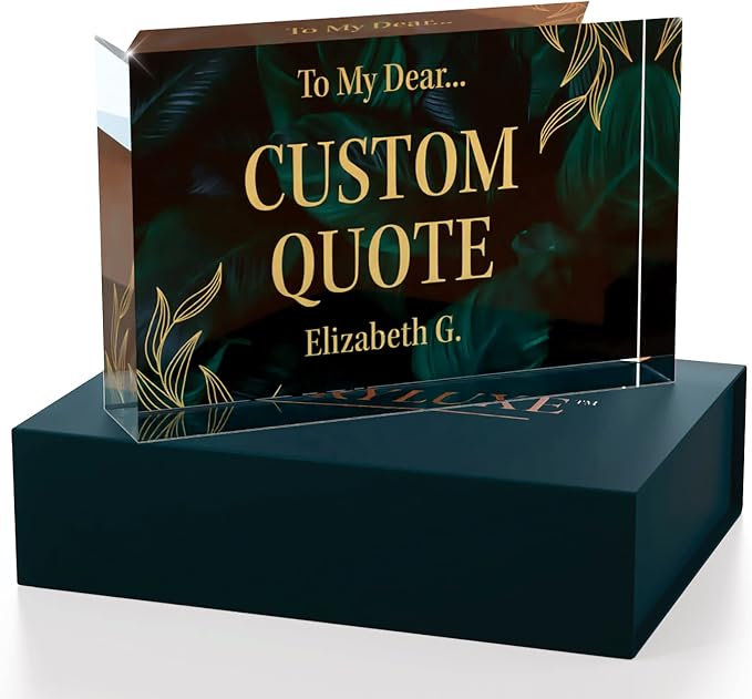 Custom Acrylic Sign Personalized, Custom Desk Name Plate, 18 Styles, - Image 7