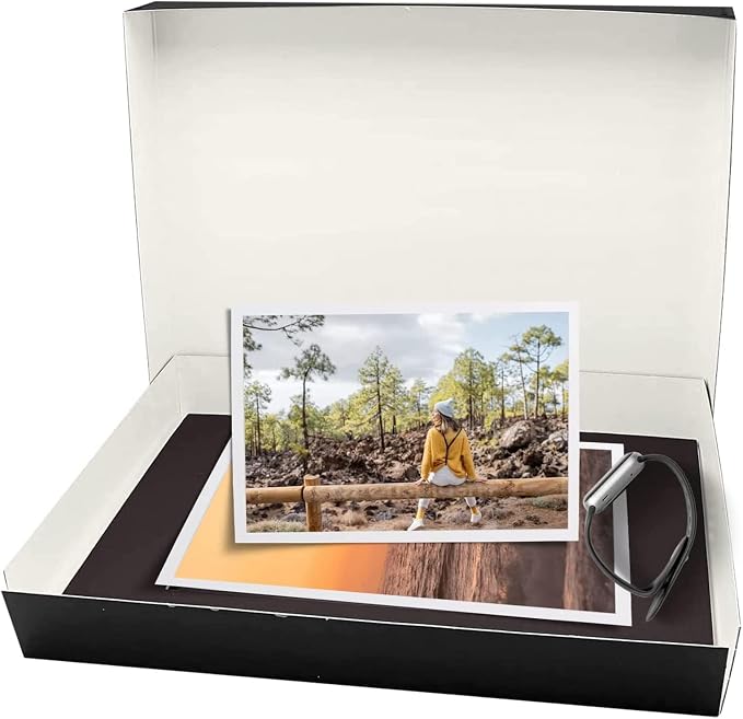 Lineco Museum Archival Storage Box, 16.75x20.75x3 in. Drop Front Design. - Image 6