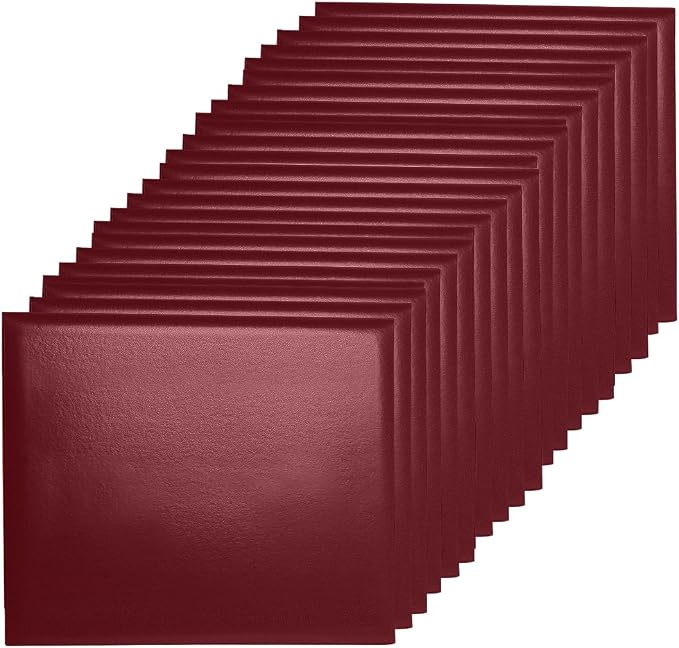 Diploma Cover 8.5” x11” Diploma Holder of Graduation Leatherette Padded by Misscom