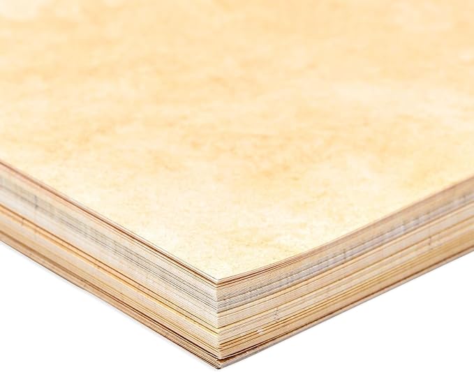 Vintage Paper - 8.5 x 11 in, Stained Antique Double-Sided, 96 Sheets - Letter & - Image 9