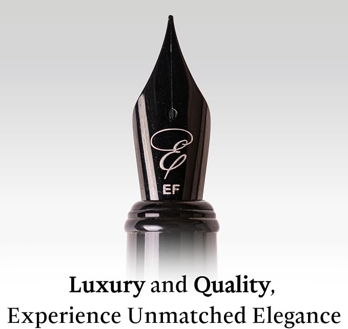 Ellington Pens Luxury Wood Fountain Pen Set – Fine Nib - Image 3