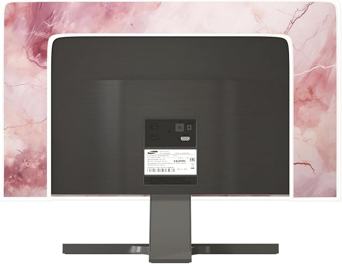 Baocicco Fashion Pink Marble Waterproof Television Cover 50, 52 Inch Full Body - Image 5