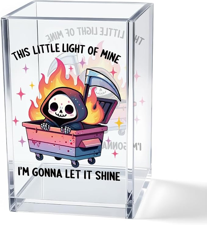Vgrti This Little Light Of Mine I'm Gonna Let It Shine Acrylic Cosmetic Pencil by Unknown