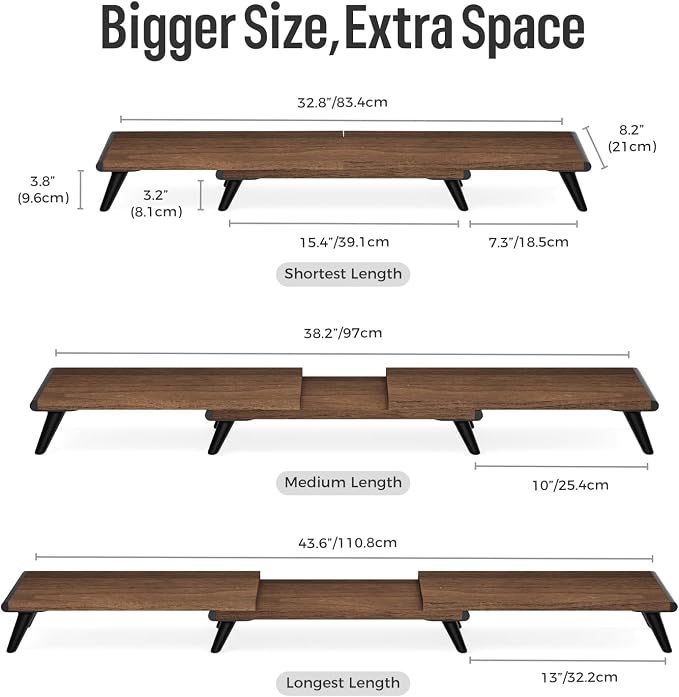 loukin Dual Monitor Stand Riser - Image 4